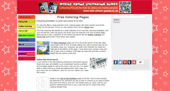 Desktop Screenshot of myfreecolouringpages.com